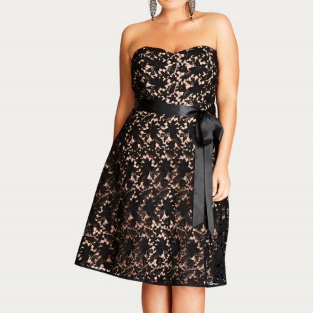 So Lovely Fit & Flare Dress